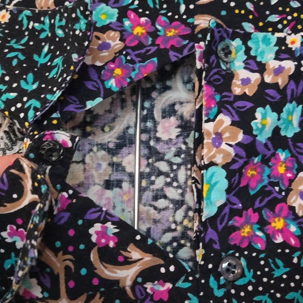 Vtg cropped western button down - Picture 8 of 10